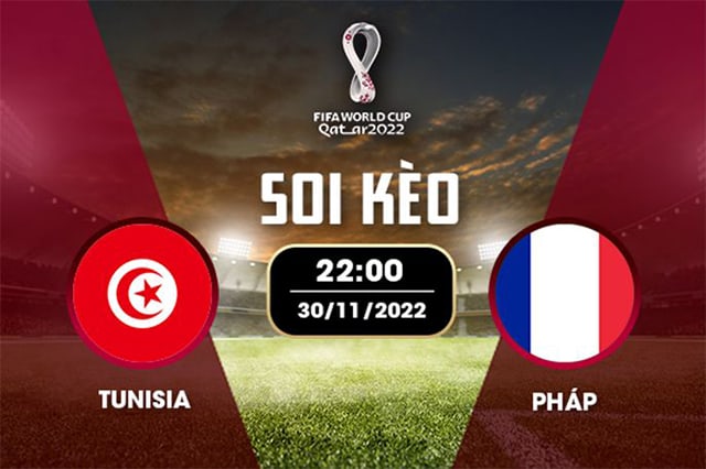 Soi kèo bóng đá SBO Tunisia vs Pháp ngày 30/11/2022 – Vòng bảng World Cup 2022 Soi keo bong da SBO Tunisia vs Phap ngay 30/11/2022 – Vong bang World Cup 2022