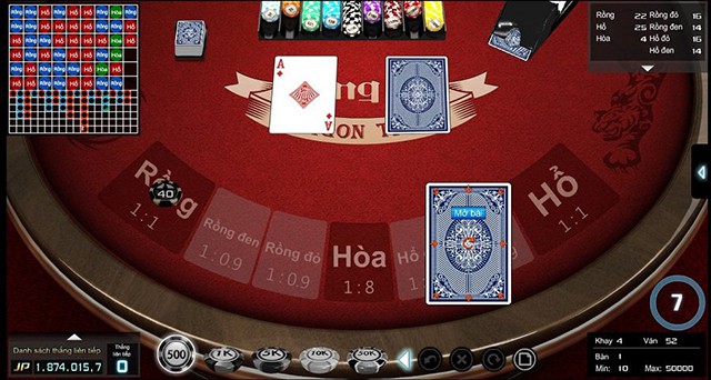 Hướng dẫn chơi game Rồng Hổ cho người mới Huong dan choi game Rong Ho cho nguoi moi