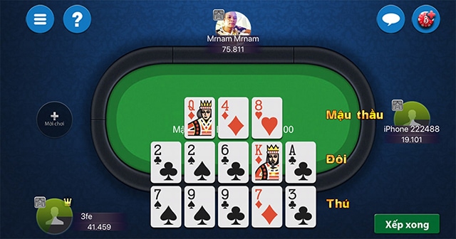 Hướng dẫn chơi chiêu để chiến thắng trong game bài Mậu Binh online? Huong dan choi chieu de chien thang trong game bai Mau Binh online?